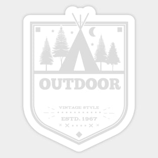 Outdoor 1967 Sticker